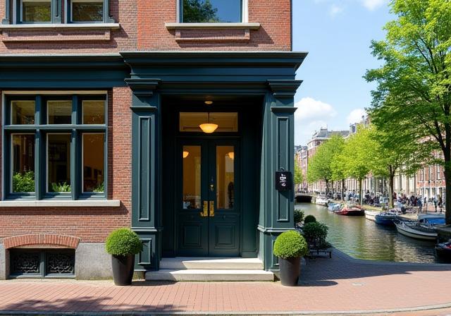 Exterior of Connectiviteit Telecom B.V. office on Prinsengracht, Amsterdam